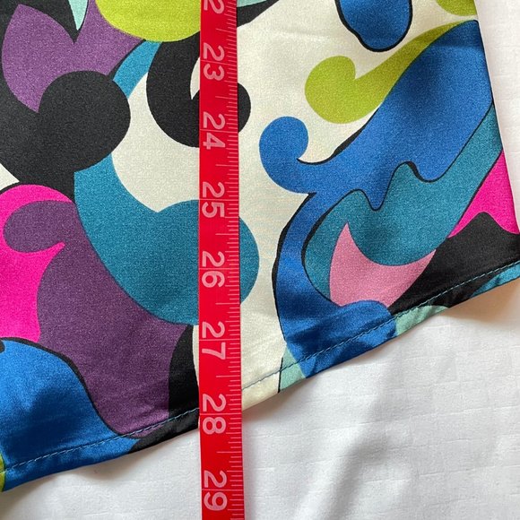 NWT Haver London Shirt Blouse in Abstract Paisley - Picture 6 of 7